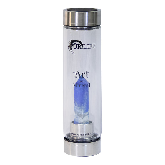 Lapis Lazuli Gemstone Water Bottle