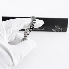 Mercury - Premium Hand Mineral-Infused Negative Ion Bracelet, Stainless Steel, Flexible Link Design, Secure Branded Buckle, Limited Lifetime Warranty