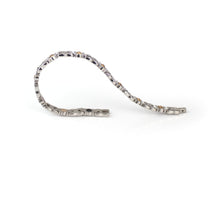 Labor Day Sale - Cross - Premium Hand Mineral-Infused Negative Ion Bracelet, Brown Swarovski Crystal Detail, Stainless Steel Design, Secure Branded Buckle, Limited Lifetime Warranty