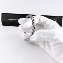 Labor Day Sale - Cross - Premium Hand Mineral-Infused Negative Ion Bracelet, Brown Swarovski Crystal Detail, Stainless Steel Design, Secure Branded Buckle, Limited Lifetime Warranty