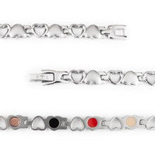 Labor Day Sale - Divine - Premium Hand Mineral-Infused Negative Ion Bracelet, Stainless Steel, Boutique Everyday Wear, Secure Branded Buckle, Jointed Comfort Fit, Limited Lifetime Warranty