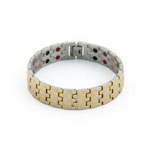 Mysterious Matte - Negative Ion Bracelet, Silver & Gold Plated
