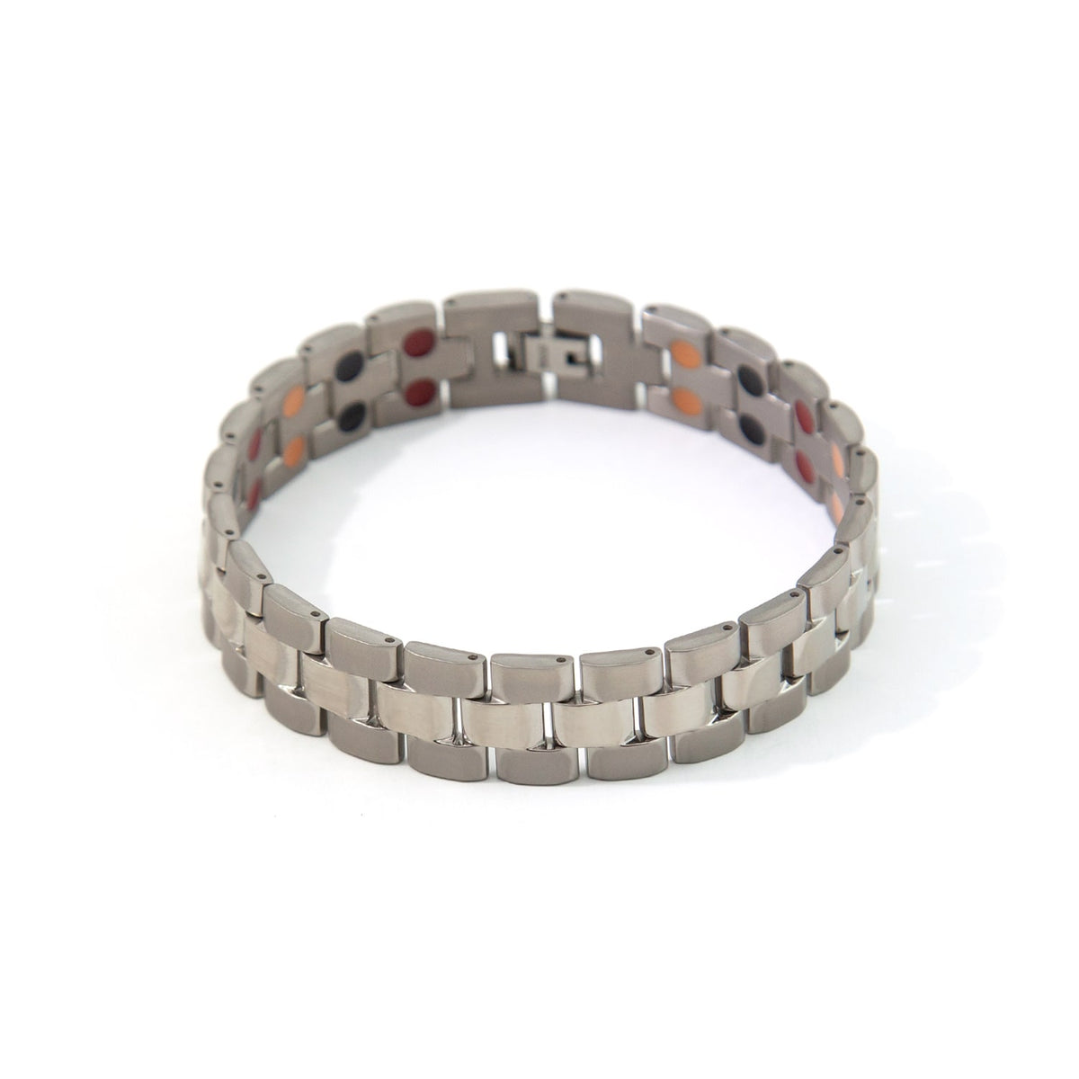 Arcene - Negative Ion Bracelet, Titanium & Sterling Silver