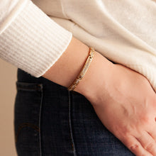 Sparkling - Negative Ion Bracelet - Rose Gold Plated with Swarovski Crystals