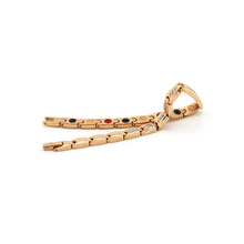 Sparkling - Negative Ion Bracelet - Rose Gold Plated with Swarovski Crystals