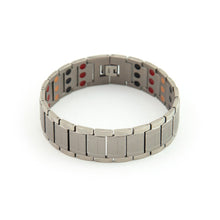 Essence - Negative Ion Bracelet, Titanium & Sterling Silver