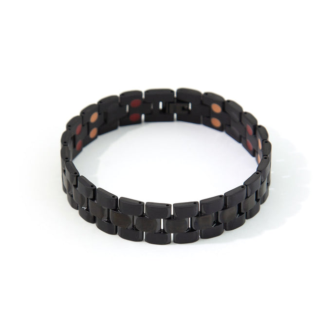 Sable - Negative Ion Bracelet, Titanium & Black Onyx