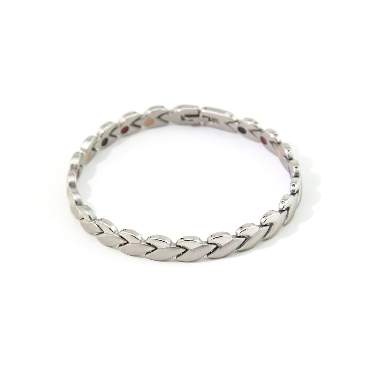 Beauty - Negative Ion Stress Relief Two-Tone Bracelet