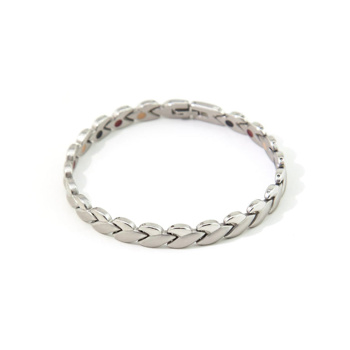 Beauty - Negative Ion Stress Relief Two-Tone Bracelet