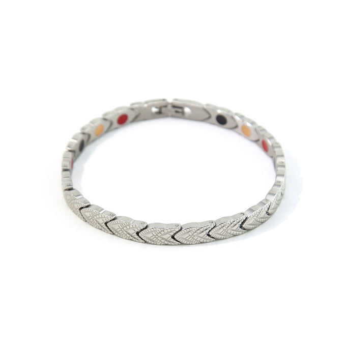 Arrows - Negative Ion Bracelet - Stainless Steel