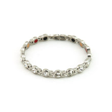 Stardust Dream - Negative Ion Bracelet, Stainless Steel with Swarovski Crystals