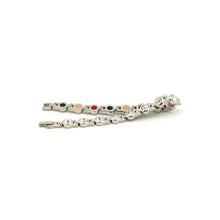 Stardust Dream - Negative Ion Bracelet, Stainless Steel with Swarovski Crystals