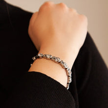 Stardust Dream - Negative Ion Bracelet, Stainless Steel with Swarovski Crystals