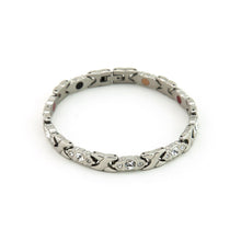 All The Stars - Negative Ion Bracelet, Stainless Steel with Swarovski Crystals