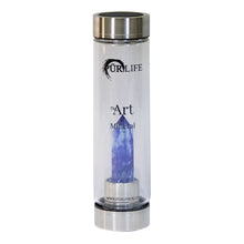 Blue Labradorite Gemstone Water Bottle