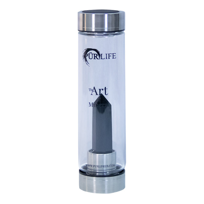 Obsidian Gemstone Water Bottle