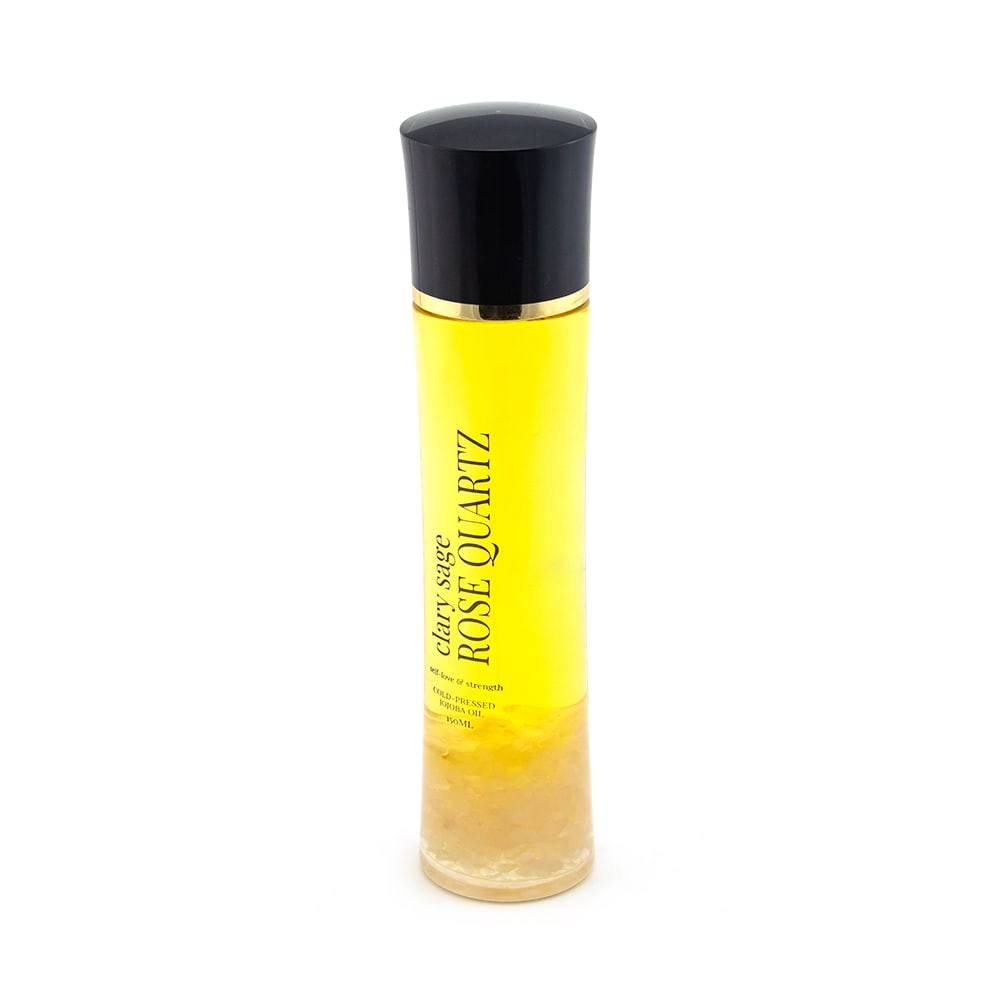 Rose Quartz & Clary Sage Essential Body Oil