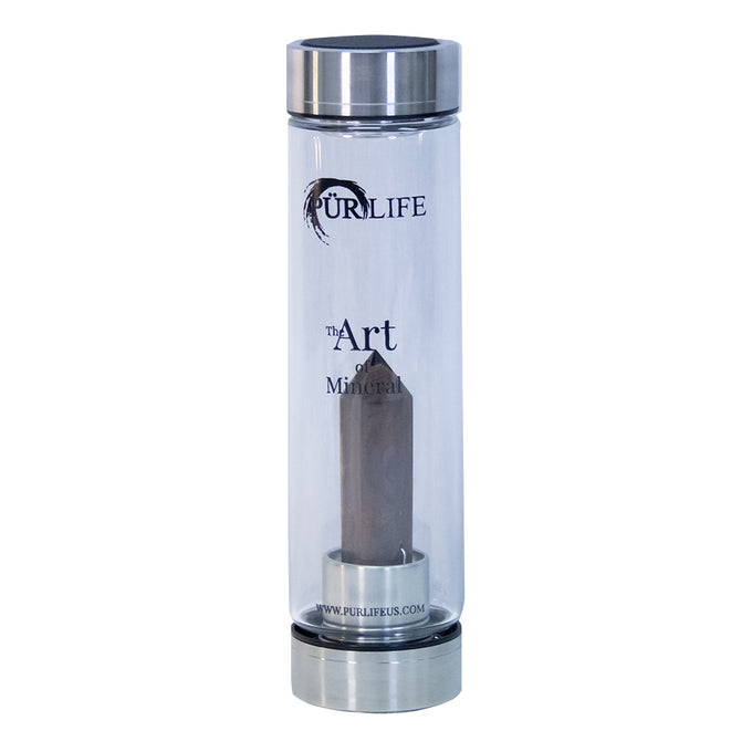 Tiger Eye Gemstone Water Bottle